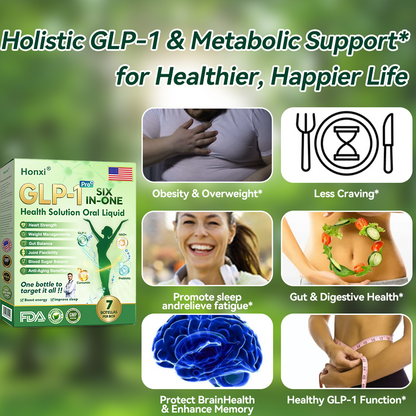 Honxi® 🏥 𝐺𝐿𝑃-𝟏 𝑺𝒊𝒙-𝒊𝒏-𝑶𝒏𝒆 𝑯𝒆𝒂𝒍𝒕𝒉 𝑺𝒐𝒍𝒖𝒕𝒊𝒐𝒏 𝑶𝒓𝒂𝒍 𝑳𝒊𝒒𝒖𝒊𝒅  (𝐉𝐮𝐬𝐭 𝐨𝐧𝐜𝐞 𝐚 𝐝𝐚𝐲, 𝐯𝐢𝐬𝐢𝐛𝐥𝐞 𝐜𝐡𝐚𝐧𝐠𝐞𝐬 𝐢𝐧 𝟕 𝐝𝐚𝐲𝐬） ✅ 𝐅𝐨𝐫 𝐨𝐛𝐞𝐬𝐢𝐭𝐲, 𝐜𝐚𝐫𝐝𝐢𝐨𝐯𝐚𝐬𝐜𝐮𝐥𝐚𝐫 𝐡𝐞𝐚𝐥𝐭𝐡, 𝐝𝐢𝐚𝐛𝐞𝐭𝐞𝐬, 𝐬𝐥𝐞𝐞𝐩 𝐚𝐩𝐧𝐞𝐚, 𝐆𝐮𝐭 𝐇𝐞𝐚𝐥𝐭𝐡, 𝐣𝐨𝐢𝐧𝐭 𝐢𝐬𝐬𝐮𝐞𝐬, 𝐚𝐧𝐝 𝐦𝐨𝐫𝐞💯